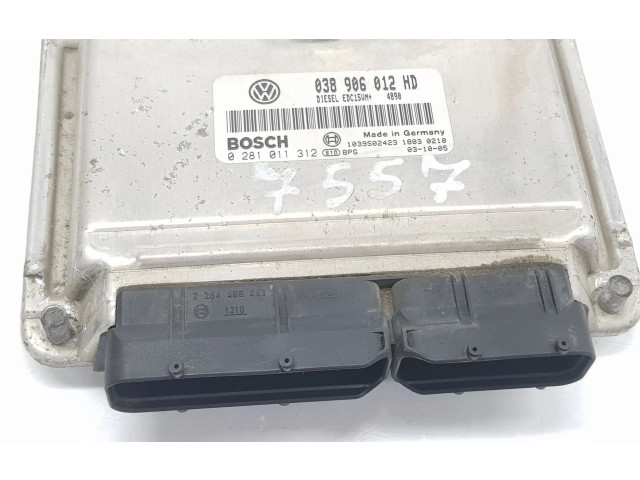 Řídící jednotka 038906012HD, 038906012JJ   Seat Toledo II (1M) 2003