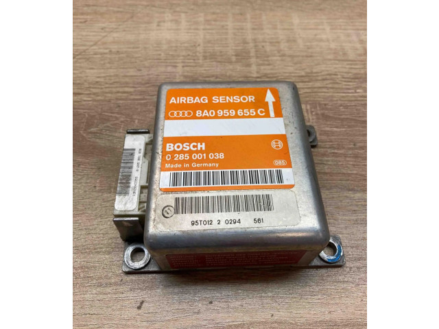Блок подушек безопасности 8A0959655C, 0285001038   Audi A4 S4 B5 8D