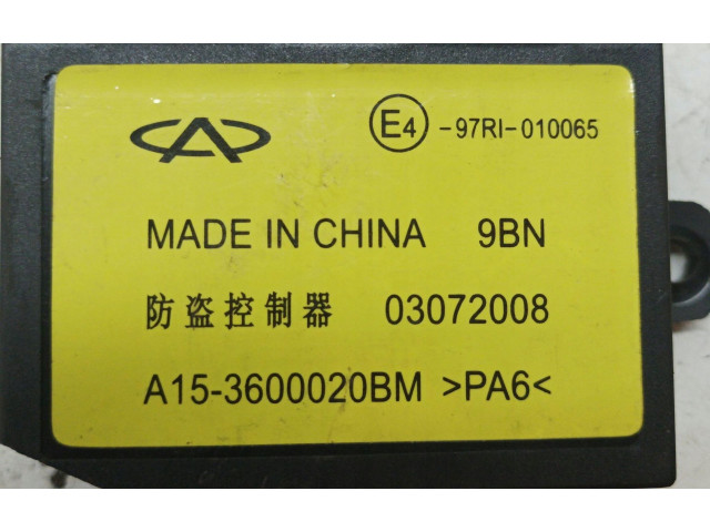Блок управления 97RI-010065, A15-3600020BM   Chery Tiggo