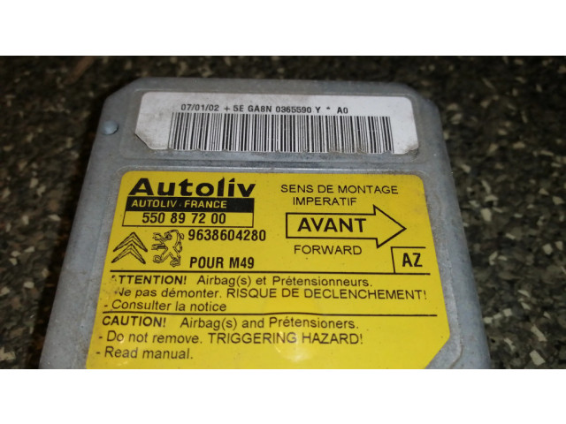 Блок подушек безопасности 9638604280   Citroen Berlingo