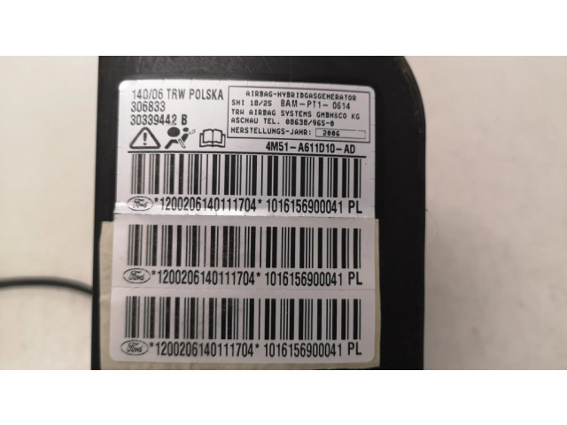 Подушка безопасности в сиденье 30339603, 30339442B   Ford Focus