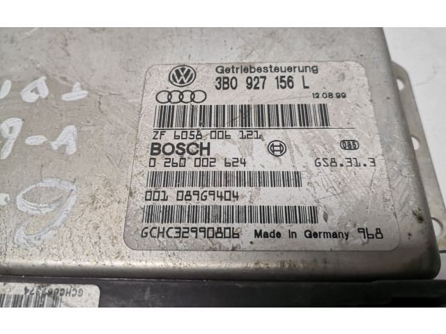 Блок управления коробкой передач 3B0927156L, 0260002624   Audi A6 S6 C5 4B