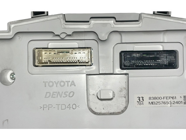 Přístrojová deska  Toyota Corolla E210 E21 2019 MB2576502401  