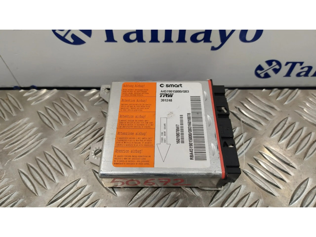 Блок подушек безопасности A4519015000, 391248   Smart ForTwo III C453