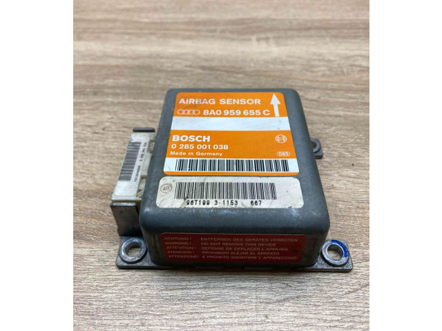 Блок подушек безопасности 8A0959655C, 0285001038   Audi A6 S6 C4 4A