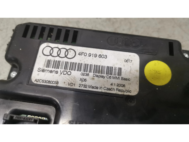 Дисплей    4F0919603   Audi A6 S6 C6 4F