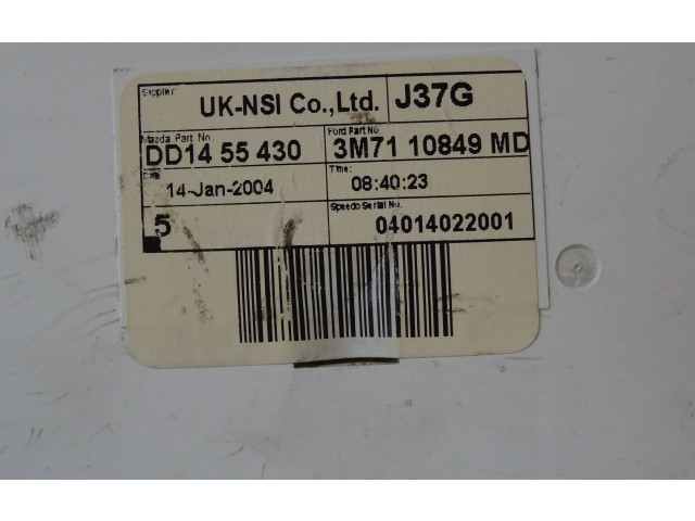 Панель приборов 3M7110849MD, DD1455430   Mazda 2       