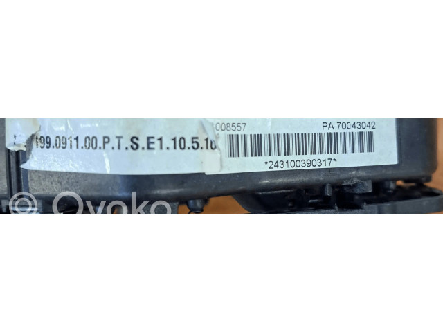 Подушка безопасности водителя 735516201   Fiat Punto Evo