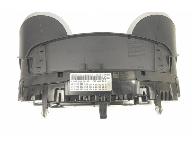 Панель приборов A4479007809, A4479007809   Mercedes-Benz V Class W447       