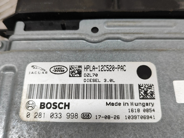 Řídící jednotka HPLA12C520PAC, 0281033998   Land Rover Discovery 5 2017