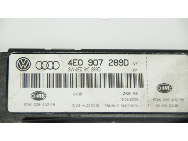 Модуль кузова    Audi A8 S8 D3 4E       
