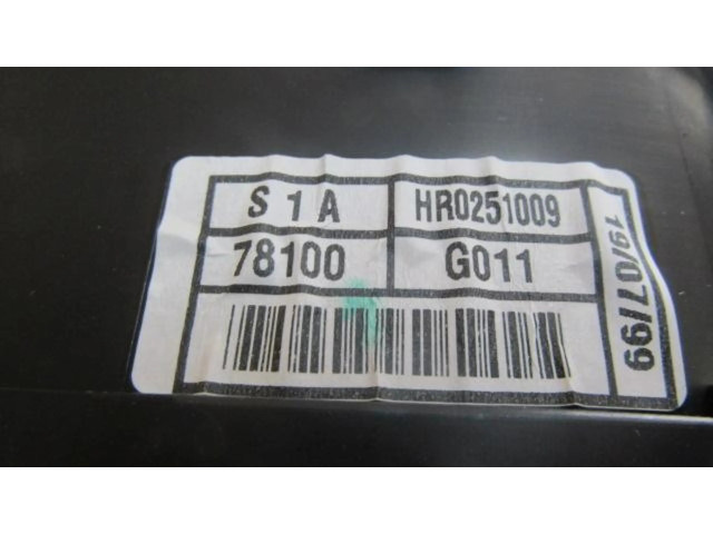 Přístrojová deska  Honda Accord 1999   