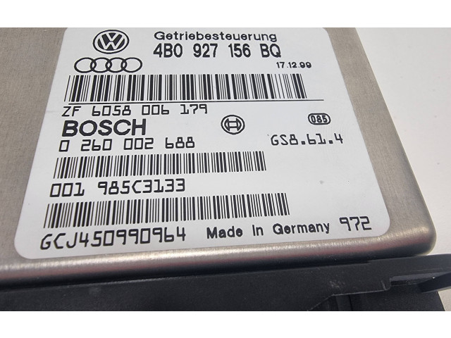 Блок управления коробкой передач 4B0927156BQ, 6058006179   Audi A6 S6 C5 4B