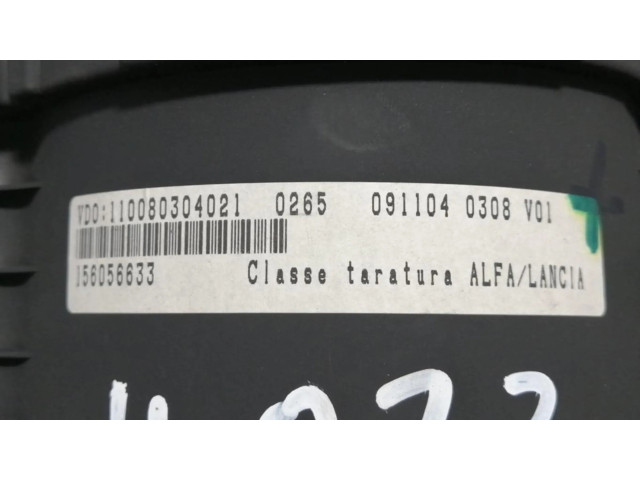 Přístrojová deska  Alfa Romeo 166  156056633, CUADROINSTRUMENTOS  