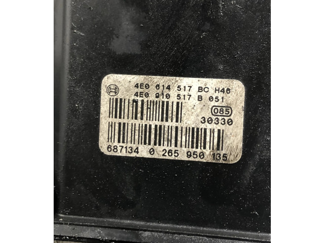 Jednotka ABS 4E0614517BC, 0265225294   Audi A8 S8 D3 4E 2006