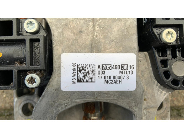    Рулевая рейка A2054603816   Mercedes-Benz C W205 2014-2021 года