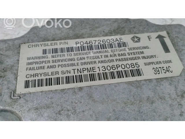 Блок подушек безопасности P04672603AE   Dodge Caliber