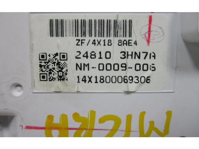 Přístrojová deska  Nissan Micra 2014 248103HN7A  