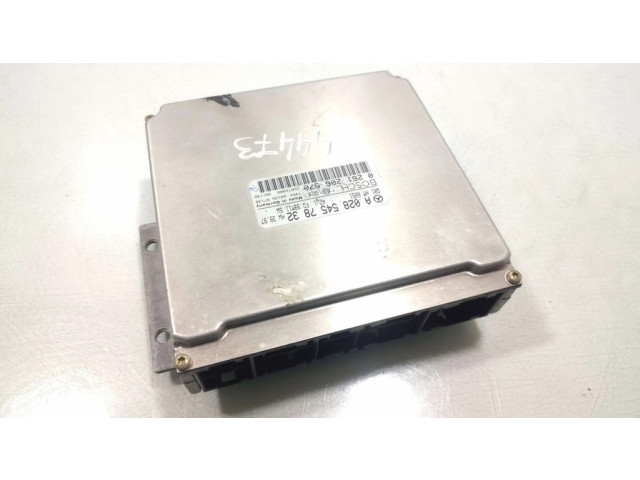 Блок управления двигателя A0285457832, 0261206570   Mercedes-Benz SLK R170