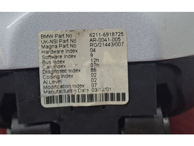 Přístrojová deska  Mini One - Cooper R50 - 53 2002 62116918725, AR0041005  