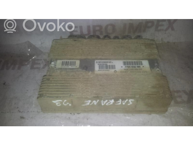 Řídící jednotka S101200032, 7700858198   Renault Safrane 1993