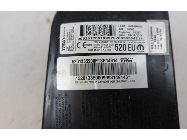 Подушка безопасности в сиденье 52017661, 52017661   Jeep Renegade