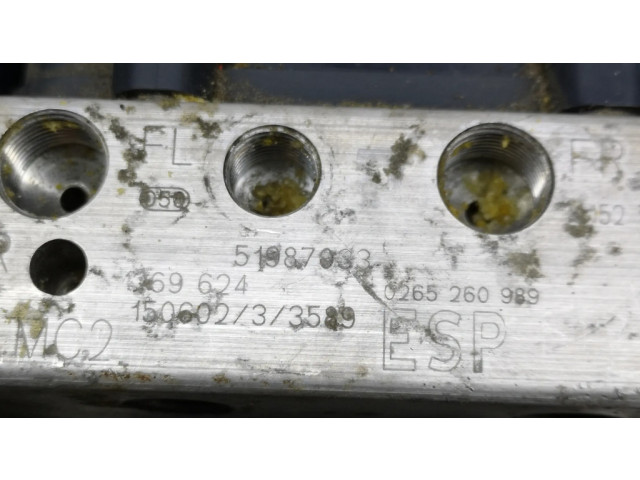 Jednotka ABS 0265260989, 0265956214   Peugeot Boxer 2017