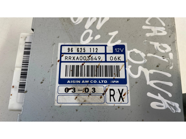 Блок управления коробкой передач 96625112, RRXA003649   Chevrolet Captiva