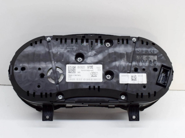 Панель приборов 8V0920972E, A2C94975100   Audi A3 S3 8V       