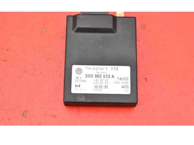Блок управления двигателем ECU 3D0963513A, 3D0963513A   Audi A8 S8 D3 4E