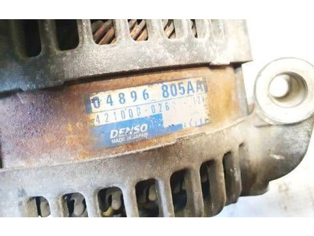 Генератор 04896805AA, 421000-0262   Chrysler 300 - 300C      