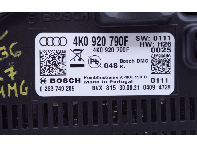 Řídící jednotka 4K0920790F, 0263749209   Audi Q7 4M 2020