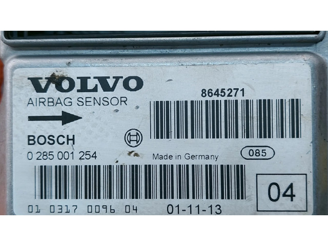 Блок подушек безопасности 0285001254, 8645271   Volvo XC70