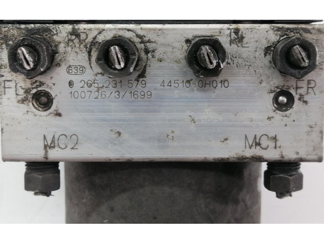Блок АБС 445100H010   Citroen  C1  2006 - 2013 года