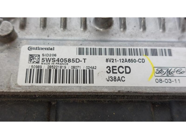Řídící jednotka 8V2112A650CD   Mazda 2 2007
