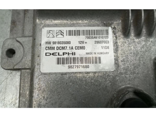 Řídící jednotka 98118035080, 28607003   Peugeot 308 2018