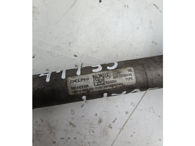 Vstřikovací lišta A6510700495, R9144Z240A   Infiniti Q50     