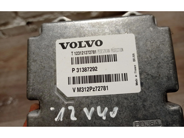 Блок подушек безопасности P31387292, 31387292   Volvo V40