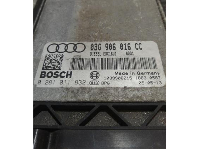 Блок управления 03G997016JX, 0281011832   Audi RS3 8PA