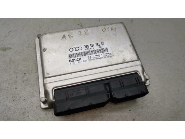 Блок управления двигателя 3B0907551BT, 0261207037   Audi A8 S8 D2 4D