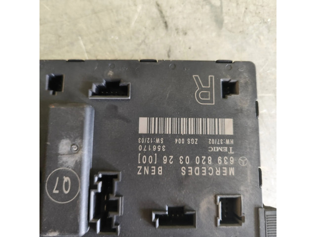 Řídící jednotka 6398200326   Mercedes-Benz Vito Viano W639 2006