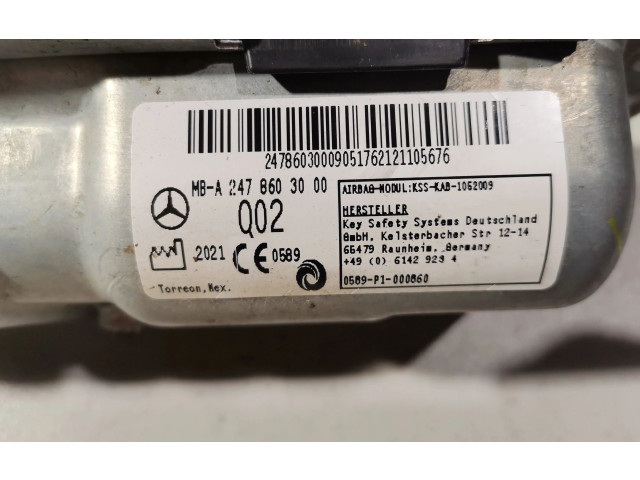 Надувная подушка для колен A2478603000   Mercedes-Benz GLB x247