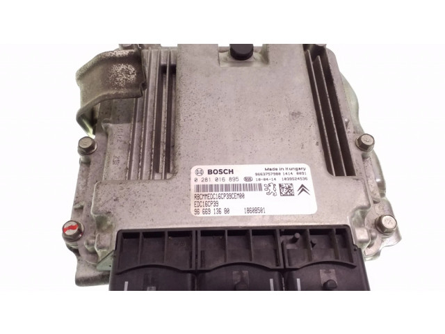 Řídící jednotka 0281016895, 9666913680   Citroen C-Crosser 2010
