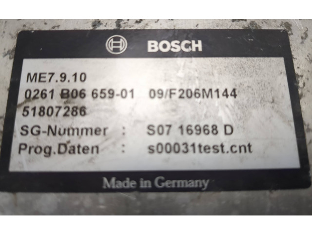 Řídící jednotka 51807286, S0716968D   Fiat Bravo 2007