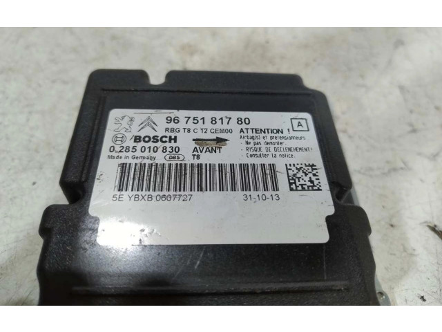 Блок подушек безопасности 9675181780   Peugeot 3008 I
