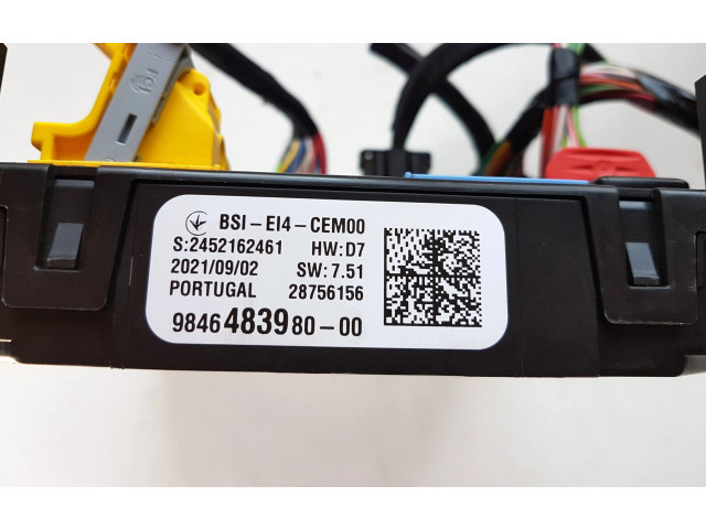   Pojistková skříňka 9846483980, 93420   Peugeot 2008 II 2022