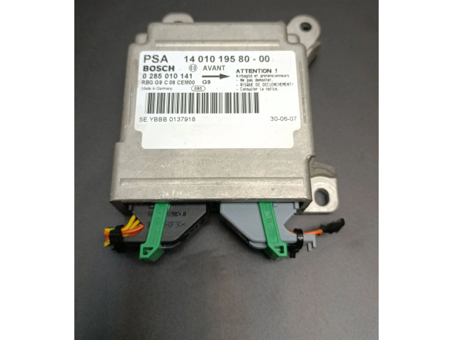 Блок подушек безопасности 1401019580, 0285010141   Peugeot Expert