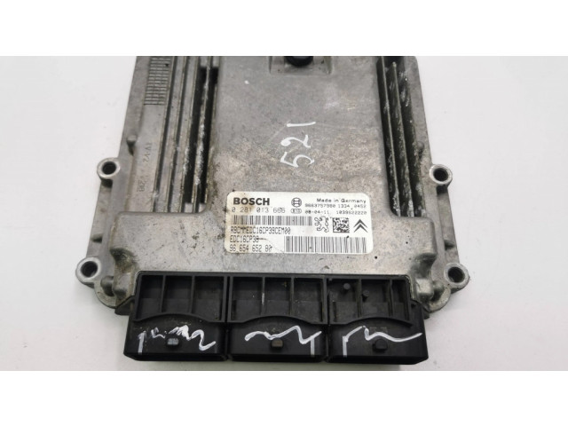 Блок управления двигателя 9665465280, 0281013666   Citroen C-Crosser