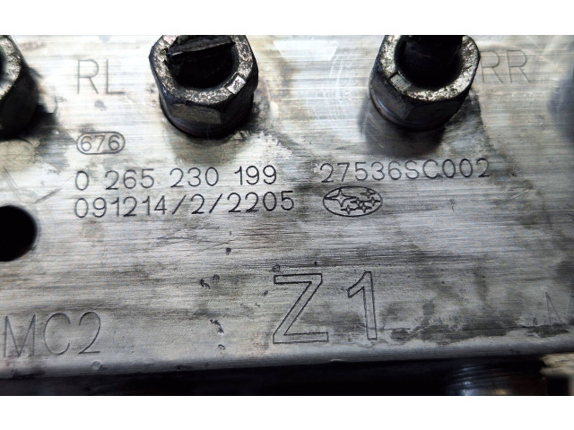 Jednotka ABS 0265230199, 0265950923   Subaru Forester SH 2008
