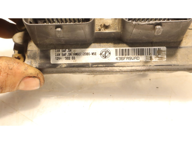 Блок управления двигателем ECU 436FA9VAD    Fiat Panda II